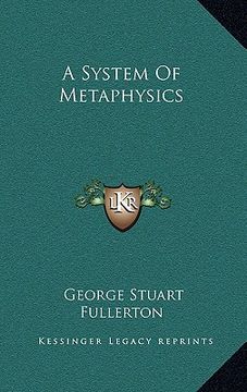 portada a system of metaphysics