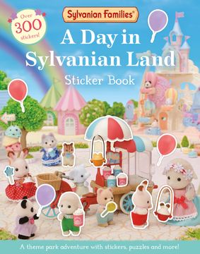 portada Sylvanian Families: A day in Sylvanian Land Sticker Book (en Inglés)