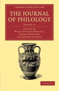 portada The Journal of Philology 35 Volume Set: The Journal of Philology: Volume 12 Paperback (Cambridge Library Collection - Classic Journals) (in English)