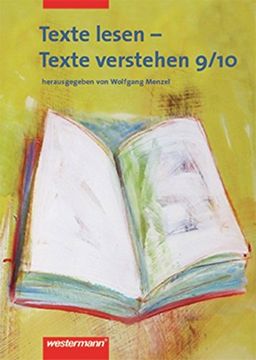 portada Deutsch Lernhilfen - Sekundarstufe i: Texte Lesen - Texte Verstehen: Arbeitsheft 9 / 10 (en Alemán)