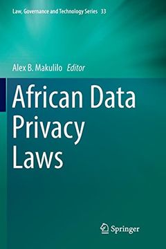 portada African Data Privacy Laws (Law, Governance and Technology Series) (en Inglés)