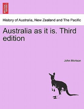 portada australia as it is. third edition (en Inglés)