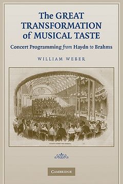 portada The Great Transformation of Musical Taste Paperback (en Inglés)