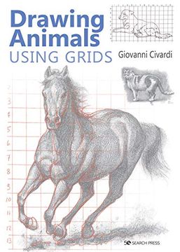 portada Drawing Animals Using Grids (en Inglés)