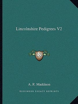 portada lincolnshire pedigrees v2 (in English)