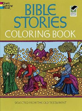 portada bible stories coloring book
