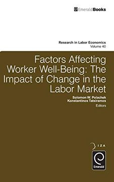 portada Factors Affecting Worker Well-Being: The Impact of Change in the Labor Market (Research in Labor Economics, 40) 