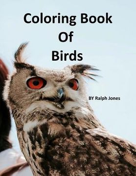 portada Coloring Book Of Birds