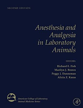 portada Anesthesia and Analgesia in Laboratory Animals (American College of Laboratory Animal Medicine) (en Inglés)