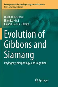 portada Evolution of Gibbons and Siamang: Phylogeny, Morphology, and Cognition (en Inglés)