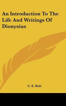 portada an introduction to the life and writings of dionysius