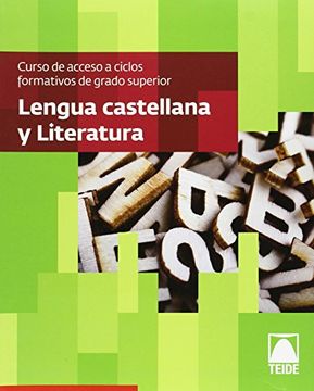 portada Lengua Castellana y Literatura: Curso de Acceso a Ciclos Formativos de Grado Superior (Cas)