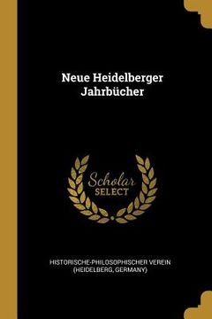 portada Neue Heidelberger Jahrbücher (en Inglés)