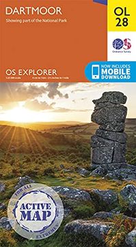 portada Dartmoor: Ol 28 (os Explorer Active) 