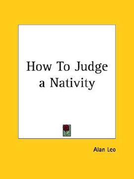 portada how to judge a nativity