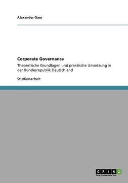 portada Corporate Governance (German Edition)