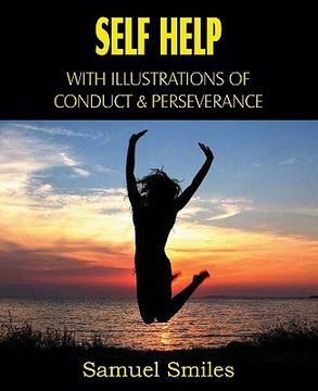 portada self help, with illustrations of conduct and perseverance