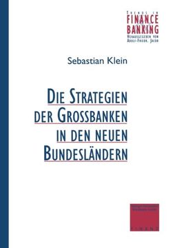 portada Strategien der Großbanken in den neuen Bundesländern (Trends in Finance and Banking) (German Edition)
