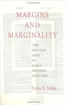 portada Margins and Marginality: The Printed Page in Early Modern England (en Inglés)