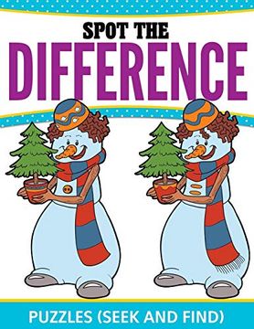 portada Spot the Difference Puzzles: (Seek and Find) (en Inglés)