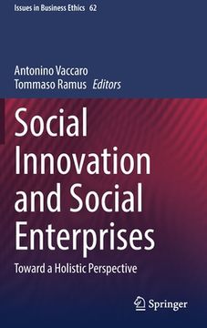 portada Social Innovation and Social Enterprises: Toward a Holistic Perspective (en Inglés)