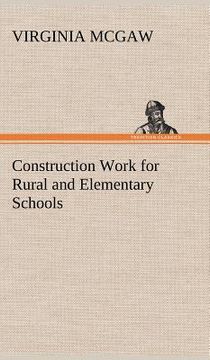 portada construction work for rural and elementary schools