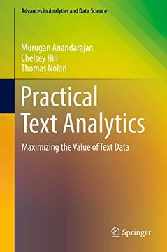 portada Practical Text Analytics: Maximizing the Value of Text Data (en Inglés)