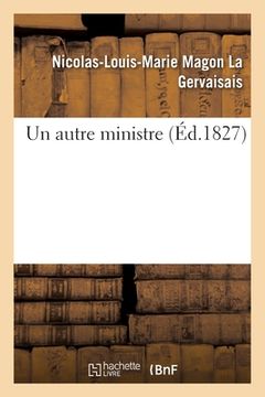 portada Un Autre Ministre (en Francés)