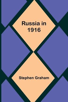 portada Russia in 1916 (en Inglés)