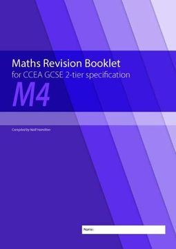 portada Maths Revision Booklet m4 for Ccea Gcse 2-Tier Specification 