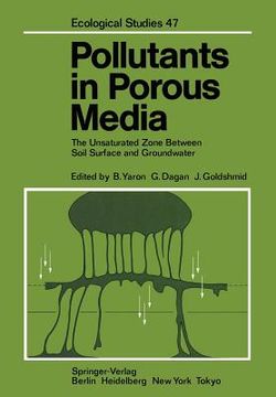 portada pollutants in porous media: the unsaturated zone between soil surface and groundwater (en Inglés)