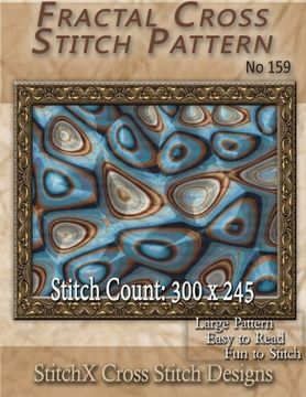 portada Fractal Cross Stitch Pattern No. 159