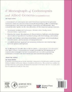 portada A Monograph of Codonopsis and Allied Genera (Campanulaceae)