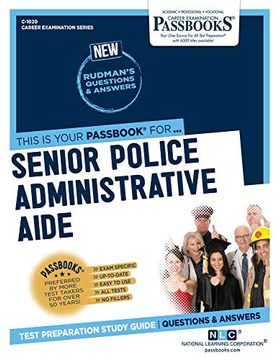 portada Senior Police Administrative Aide (Career Examination) (in English)