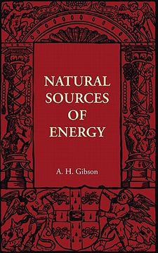 portada Natural Sources of Energy Paperback (Cambridge Manuals of Science and Literature) (en Inglés)
