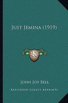 portada just jemina (1919) (en Inglés)