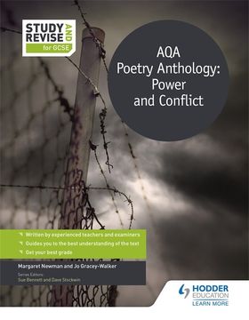 portada Study and Revise for Gcse: Aqa Poetry Anthology: Power and Conflict (Study & Revise for Gcse) (en Inglés)