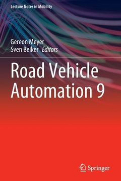 portada Road Vehicle Automation 9 (en Inglés)