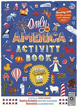 portada Only in America Activity Book (13): Volume 13 (The 50 States) 