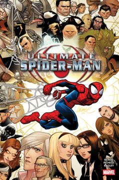 portada Ultimate Spider-Man Omnibus Vol. 5 David Lafuente Cover (en Inglés)