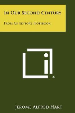 portada in our second century: from an editor's not (en Inglés)