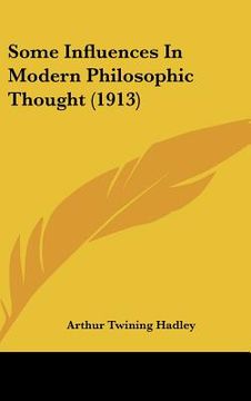 portada some influences in modern philosophic thought (1913) (in English)