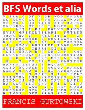 portada BFS Words et alia: A BFS Puzzle (en Inglés)