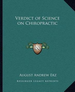 portada verdict of science on chiropractic (en Inglés)