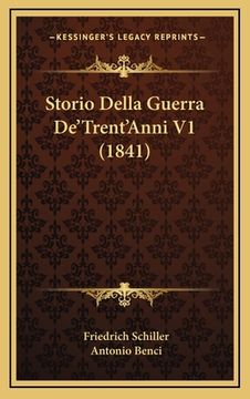 portada Storio Della Guerra De'Trent'Anni V1 (1841) (in Italian)