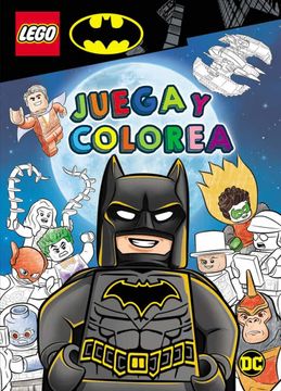 portada Batman Lego. Juega y Colorea (in Spanish)