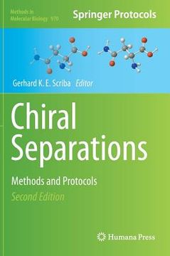 portada Chiral Separations: Methods and Protocols (in English)