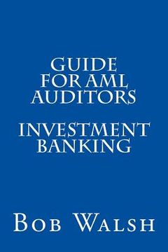 portada Guide for AML Auditors - Investment Banking (in English)