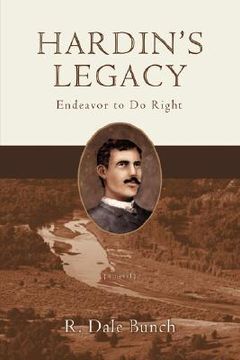 portada hardin's legacy: endeavor to do right (en Inglés)