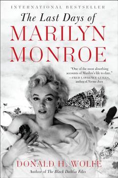 portada the last days of marilyn monroe (in English)